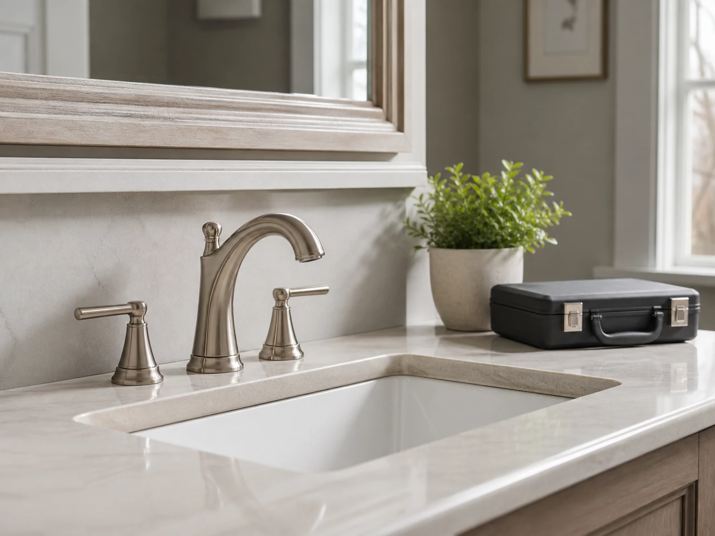 Plumbing Fixture Replacement work by Northgate Home Services